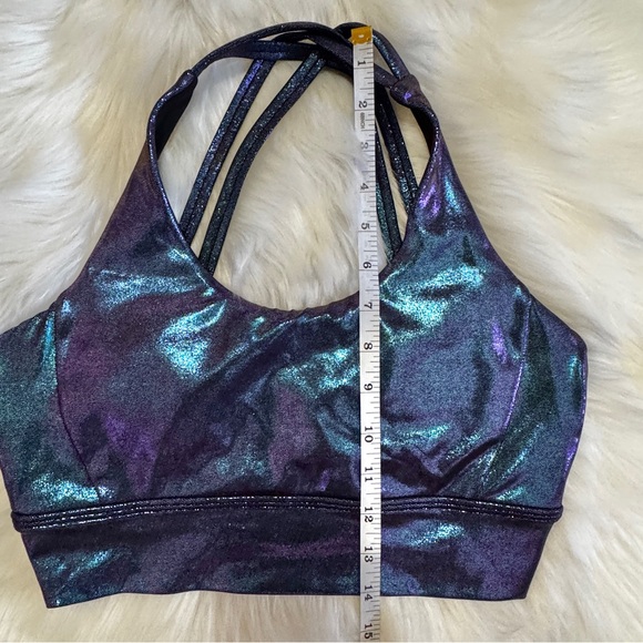 BuffBunny Rosa Sports Bra V2 in Mood Ring Holographic - Size M - Picture 9 of 9